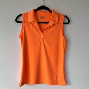 Nike Dri-fit Women’s Golf Sleeveless Polo